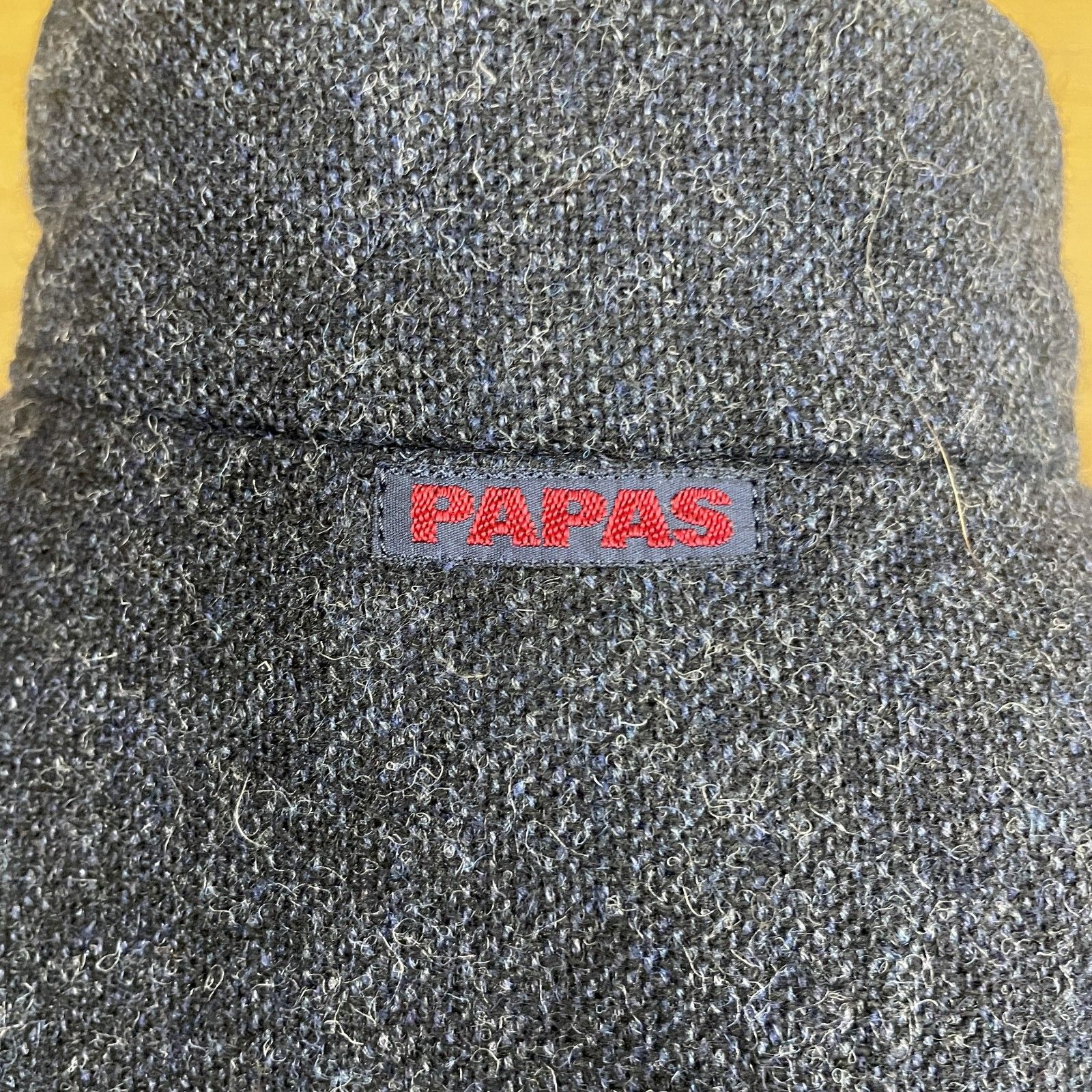 25 papas 公式 MOON 英国 ツイード ダウン ベスト Lサイズ パパス 2025