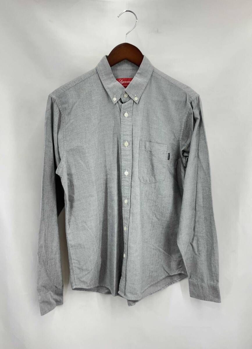 Supreme シュプリーム 19SS Oxford Shirt 長袖シャツ サイズS グレー 通年