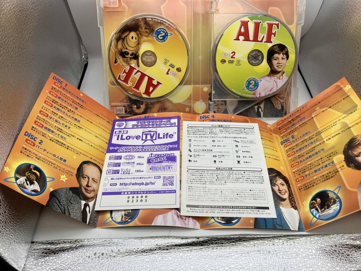 ALF アルフ☆コレクターズ・ボックス DVD シーズン1・2☆初回限定外箱