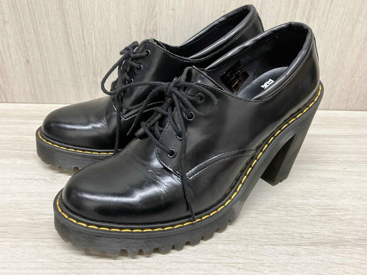 Dr.Martens SALOME ドクターマーチン サロメ UK6 ブラック ヒール 厚底 シューズ