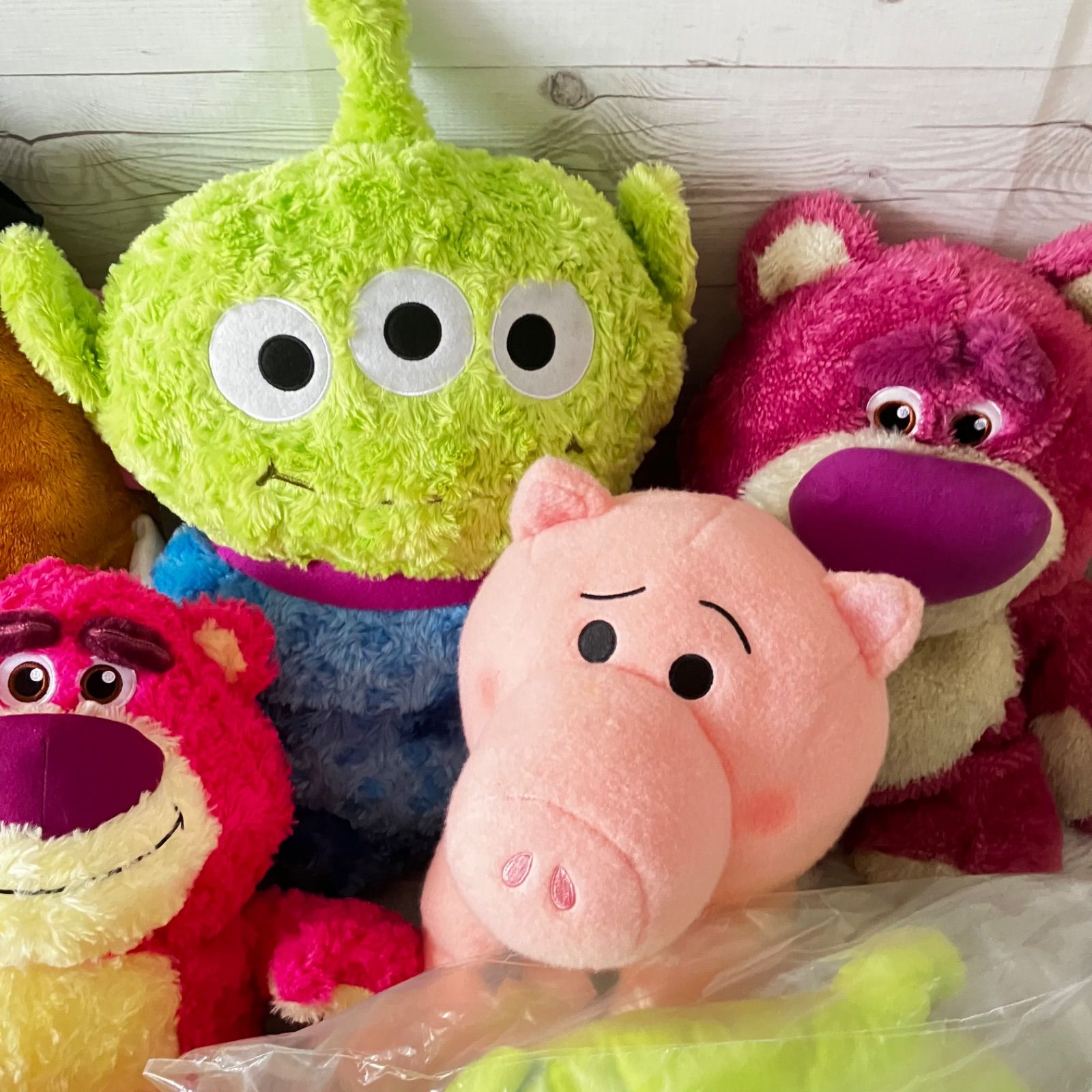 トイストーリー ぬいぐるみ まとめ売り ディズニーリゾート限定★レア物 トイストーリー ぬいぐるみ 10点 大量まとめ売り ディズニーリゾート