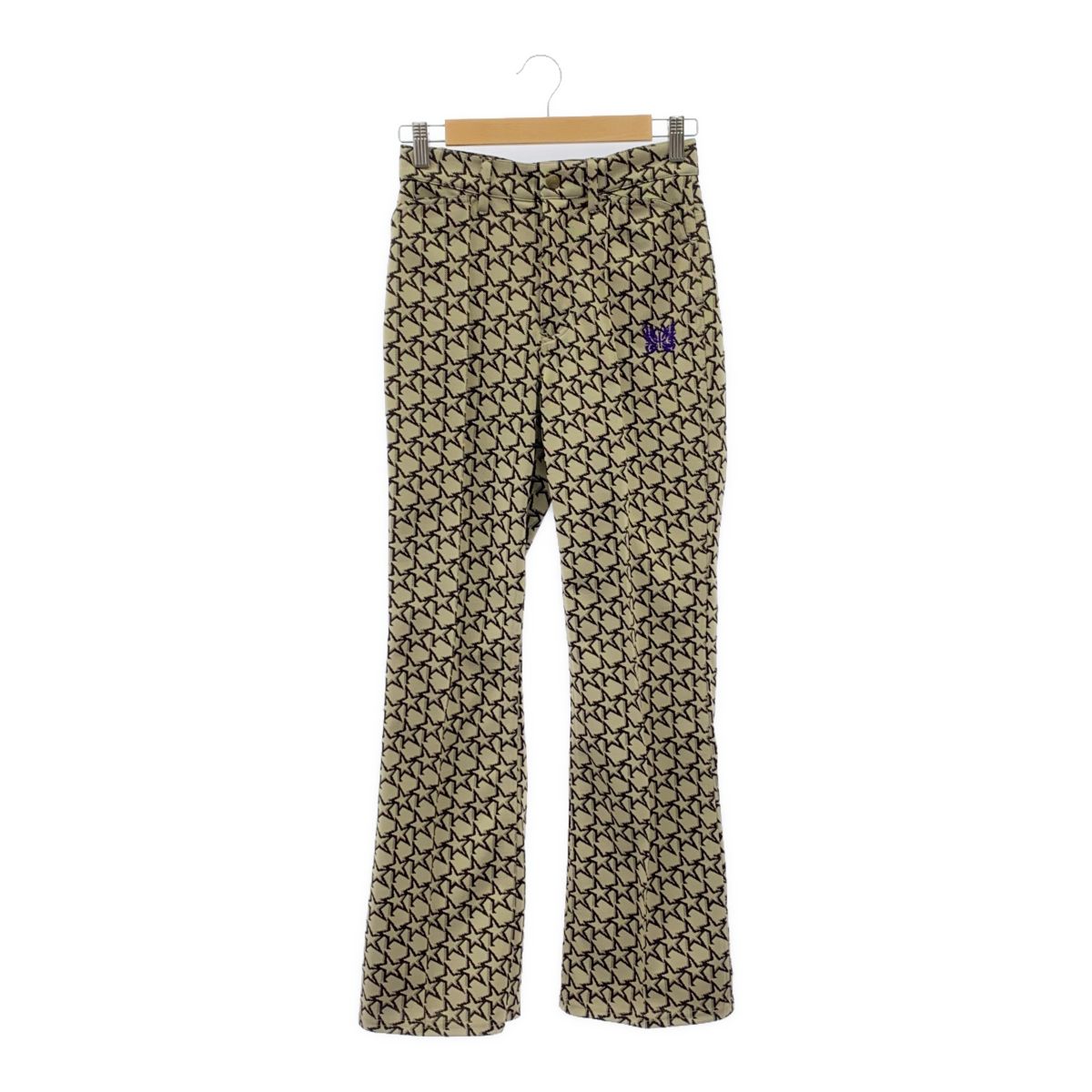 Needles ニードルズ サイズ1 22 AW Boot Cut Jean Poly Jq Star LQ 526 定価23 100円 ブーツカット トラックパンツ ジャージ