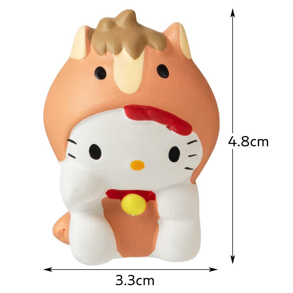 ハローキティ十二支開運占い 午・うま はろうきてぃ 陶製の人形の中に