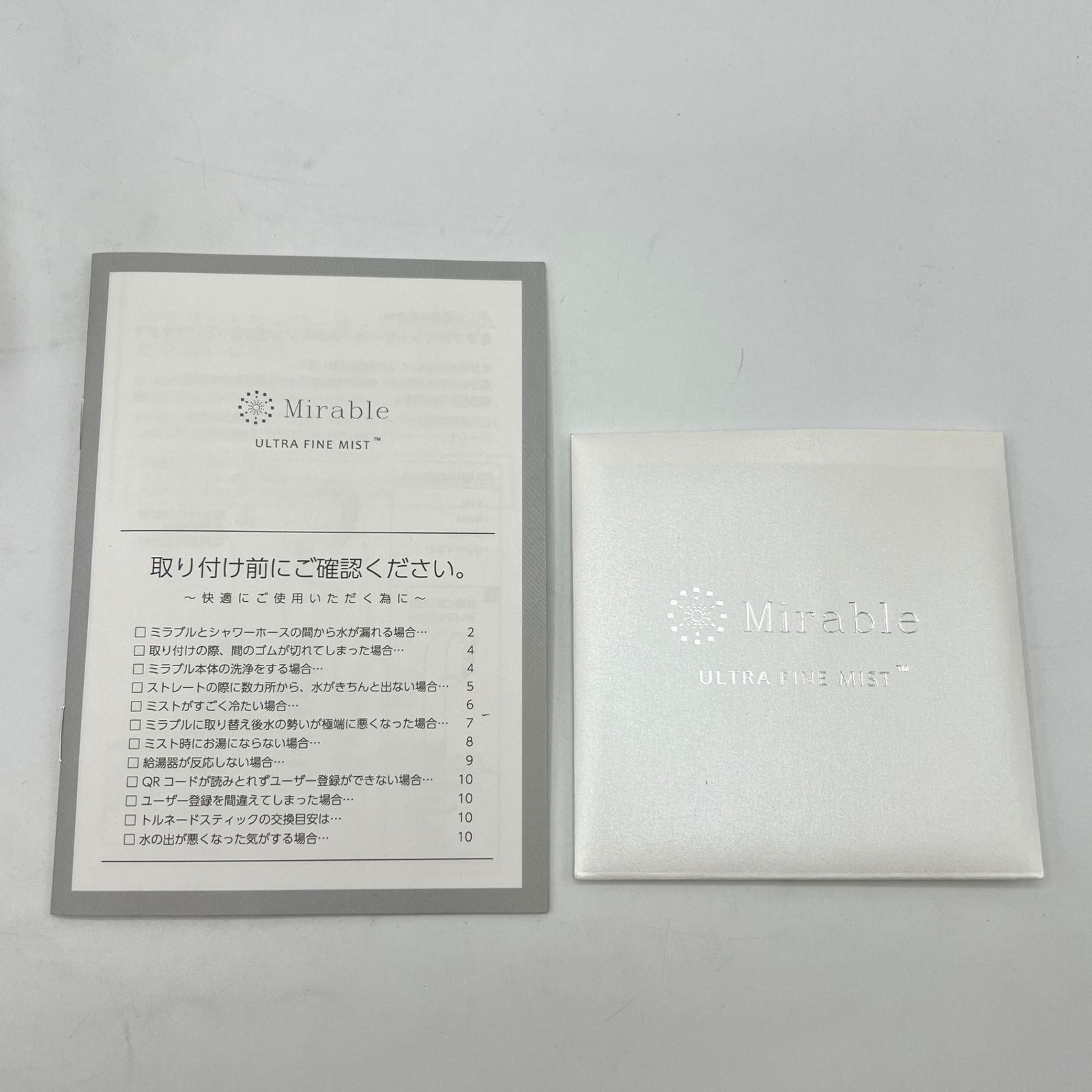 ウルトラファインミスト シャワーヘッド