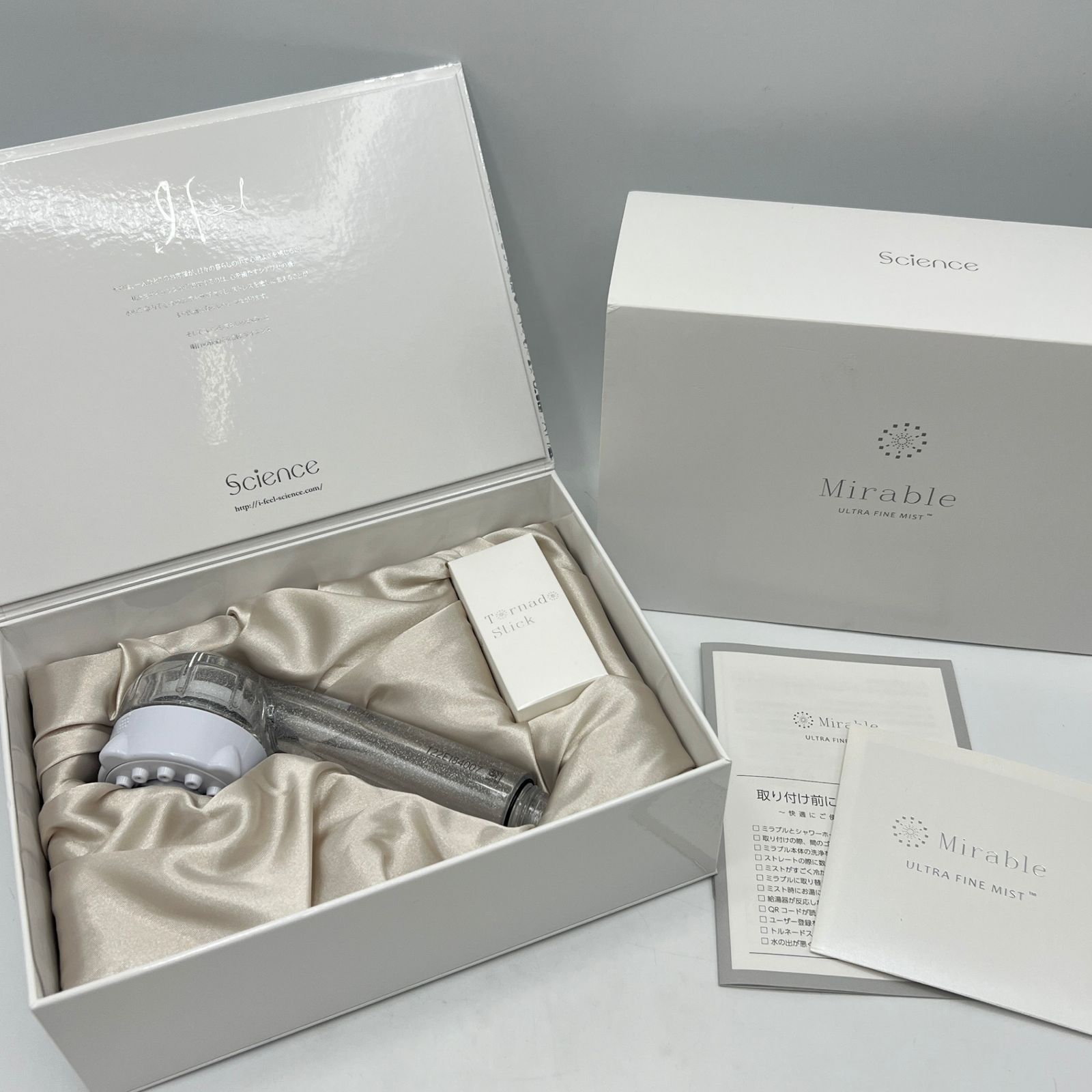 サイエンス ミラブルプラス ウルトラファインミスト シャワーヘッド ミラブル Plus 本体
