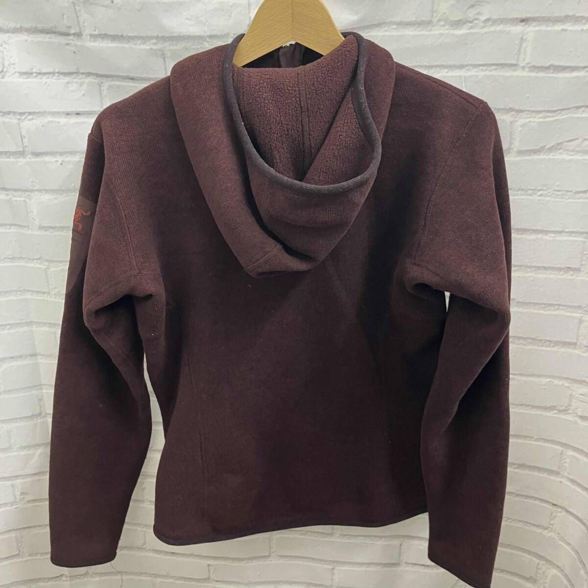 ARC TERYX アークテリクス 21043-0807 POLATEC 表記サイズS ワインレッド