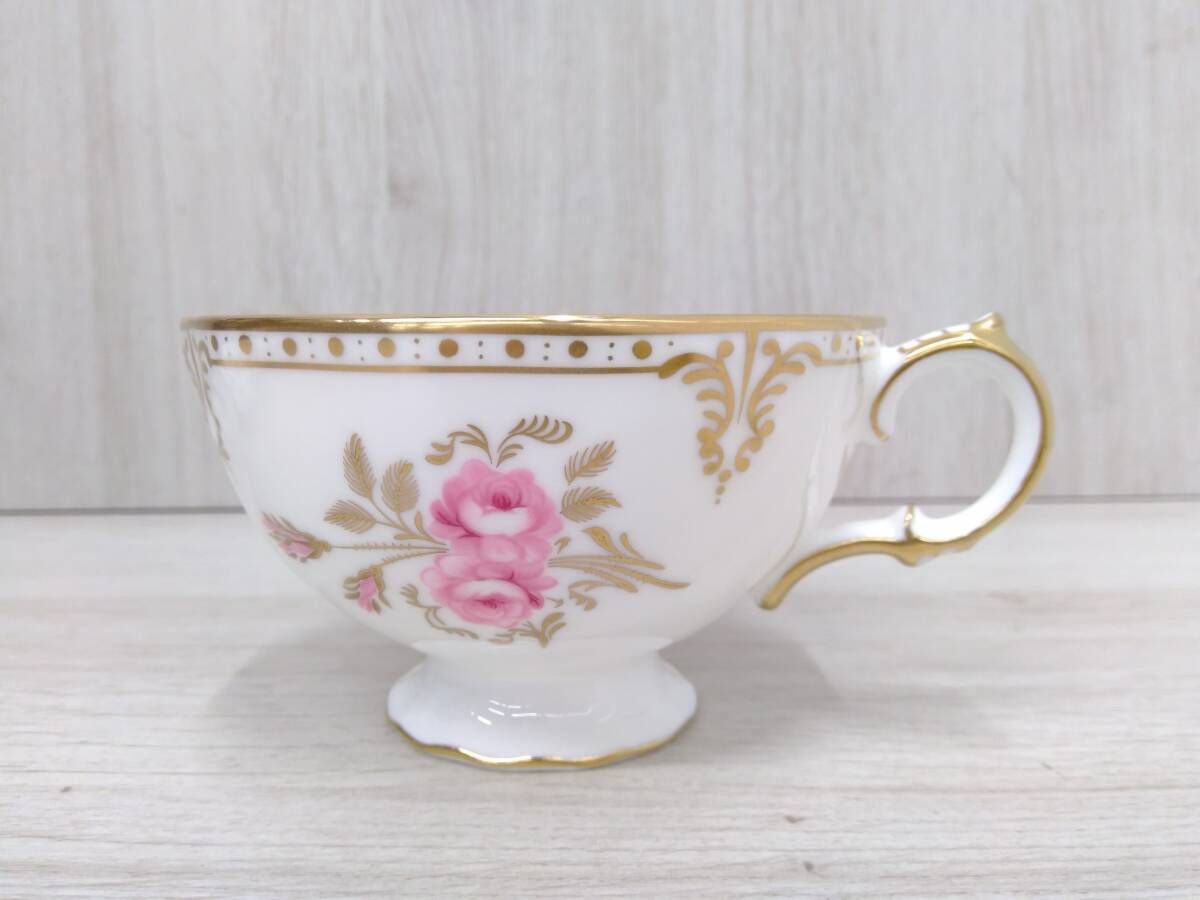 ロイヤルクラウンダービー Royal Crown Derby カップ＆ソーサー 1客 ピンクストンローズ ブランド食器