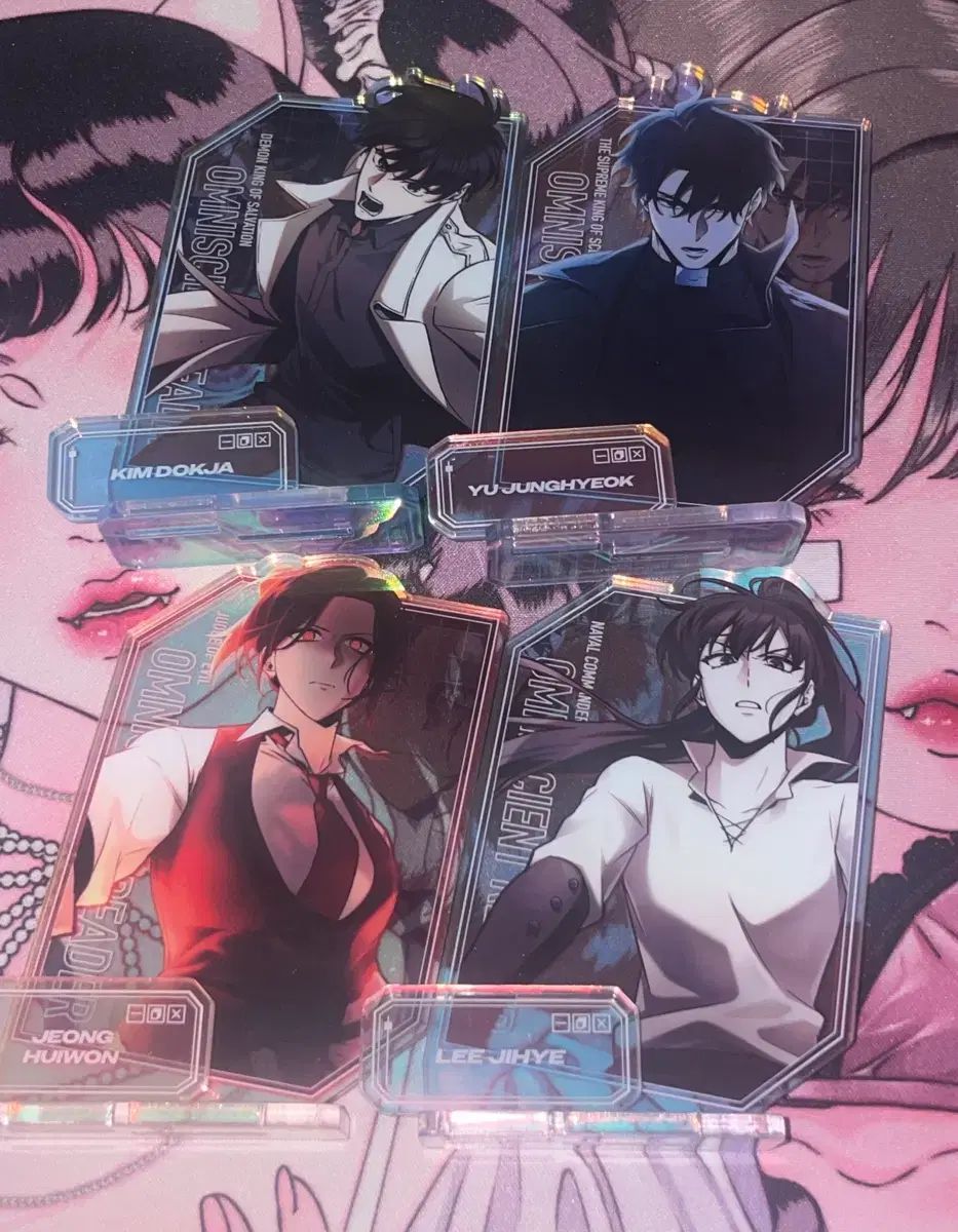 全知的な読者の視点から 구마왕전 半身 アクリルスタンド 金獨子 ユ ジュンヒョク チョン ヒウォン イ ジヘ