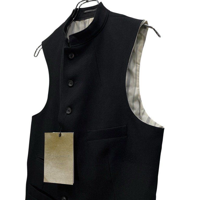 Yohji Yamamoto pour homme スタンドカラーベスト Yohji Yamamoto Pour