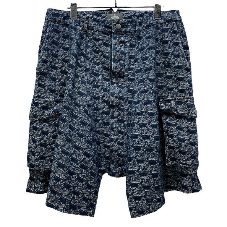 未使用級　Vivienne Westwood MAN デニム　サルエル　オーブ 未使用級 Vivienne Westwood MAN デニム サルエル オーブ