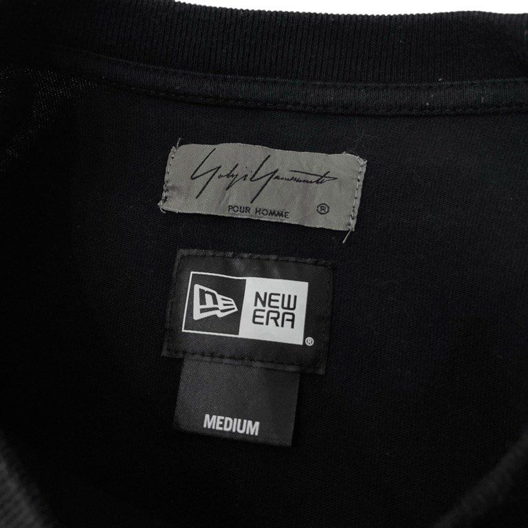 Yohji Yamamoto Pour Homme 18SS NEW ERA TEE ロゴ刺繍クルーネック