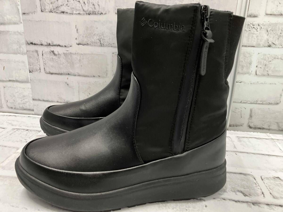 Columbia SAPLAND III DIVA side-zip WP 25 cm サイドゴアブーツ ブラック コロンビア スノーブーツ サップランド YL 8933-010