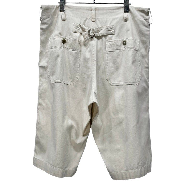 y's ハーフパンツ Y's for men ライトキャンバスシンチバックハーフパンツ ショート