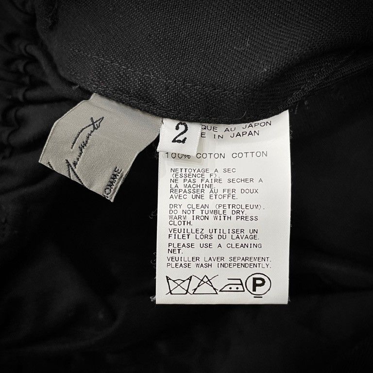 Yohji Yamamoto Pour Homme 16AW カツラギコットンワイドイージー
