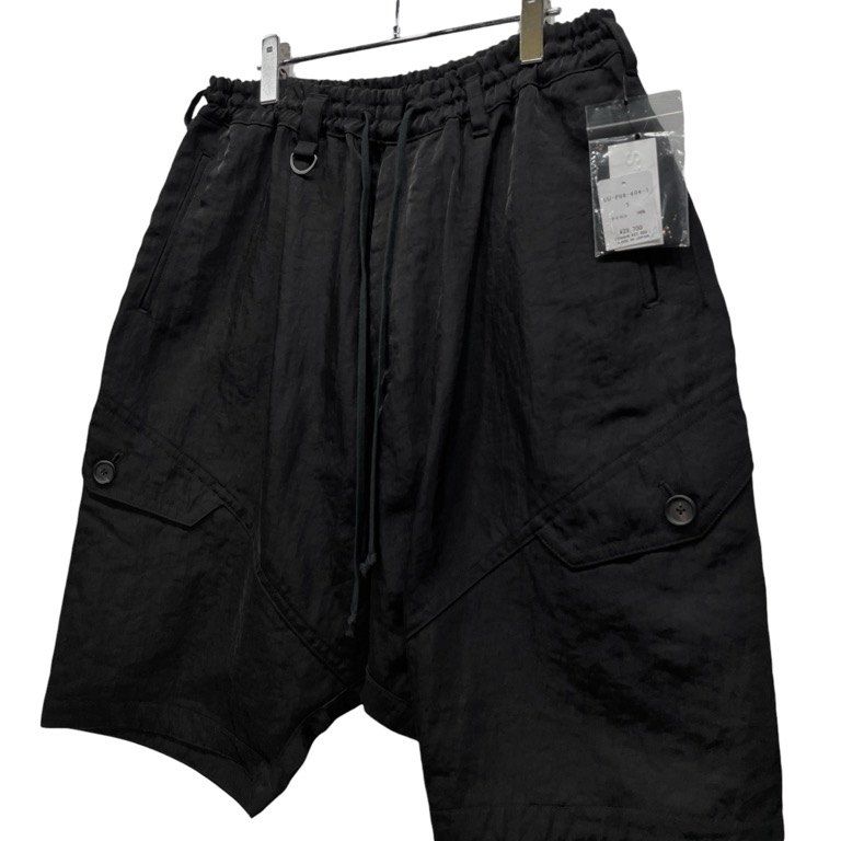 S'YTE Yohji Yamamoto ナイロンサージサルエルハーフカーゴパンツ