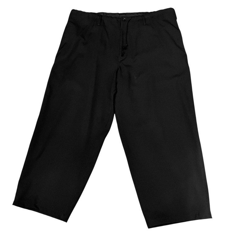 Yohji Yamamoto Pour Homme 22AW WOOL GABARDINE CLASSIC DRAWSTRING