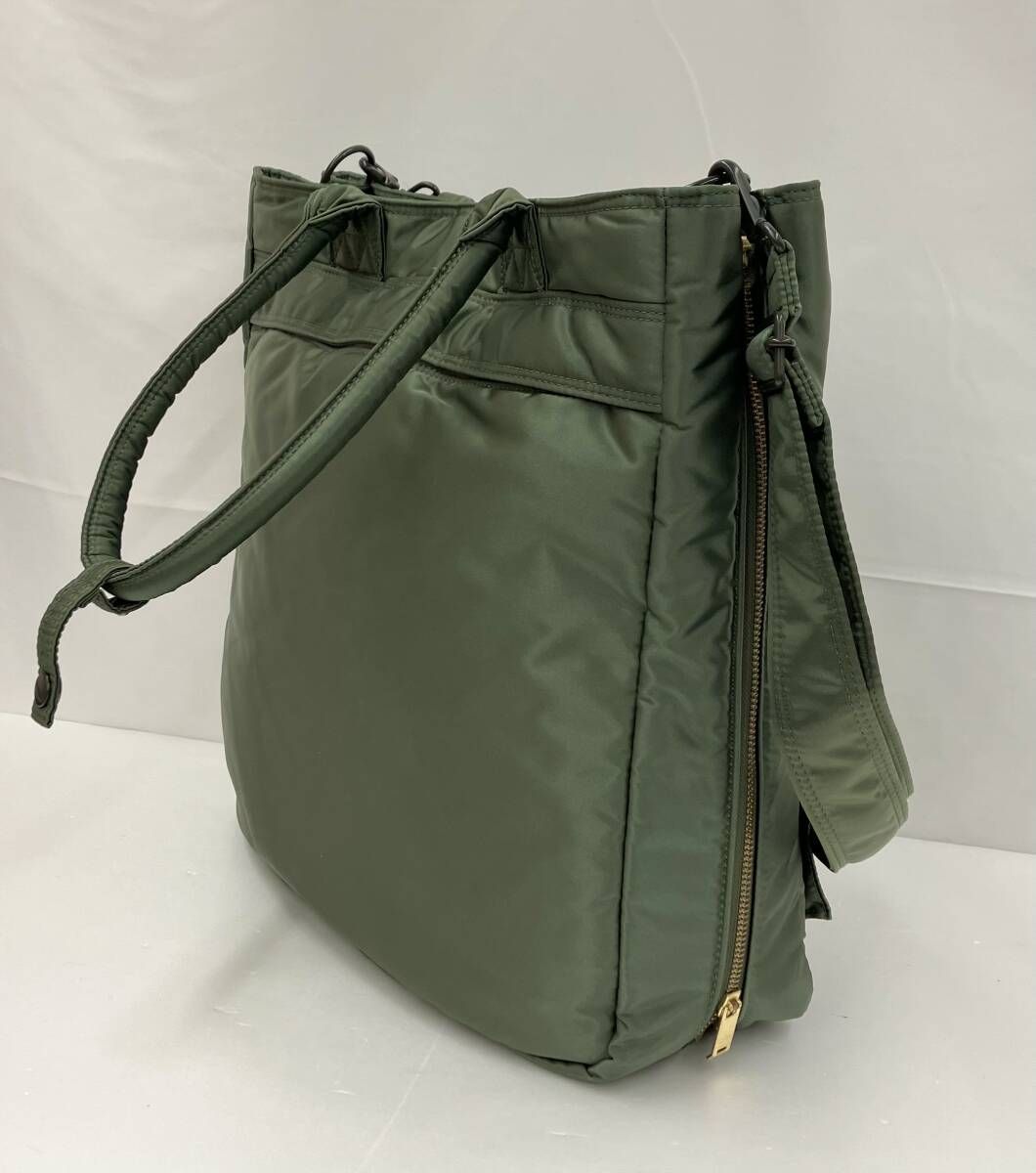 PORTER ポーター トートバッグ TANKER タンカー 622-19839 日本製 2 way カーキ 通年