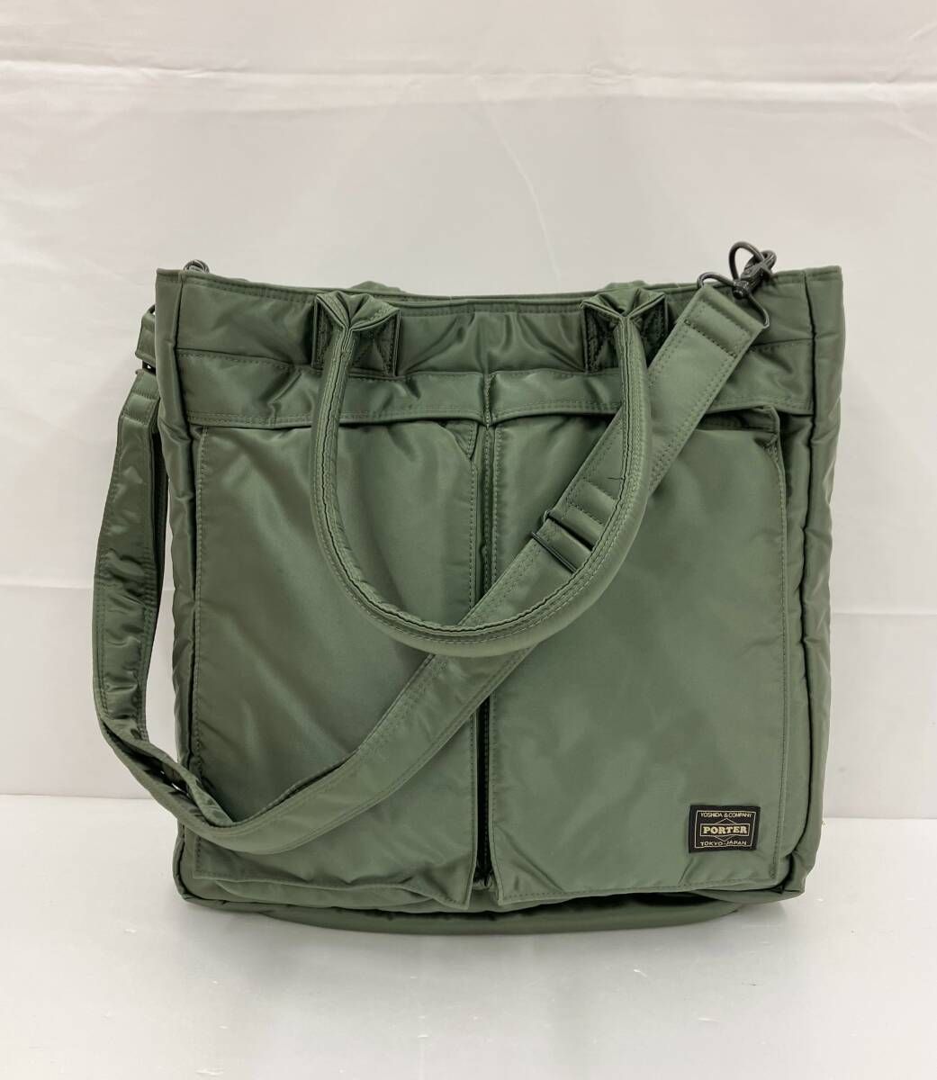 PORTER ポーター トートバッグ TANKER タンカー 622-19839 2 way カーキ 通年