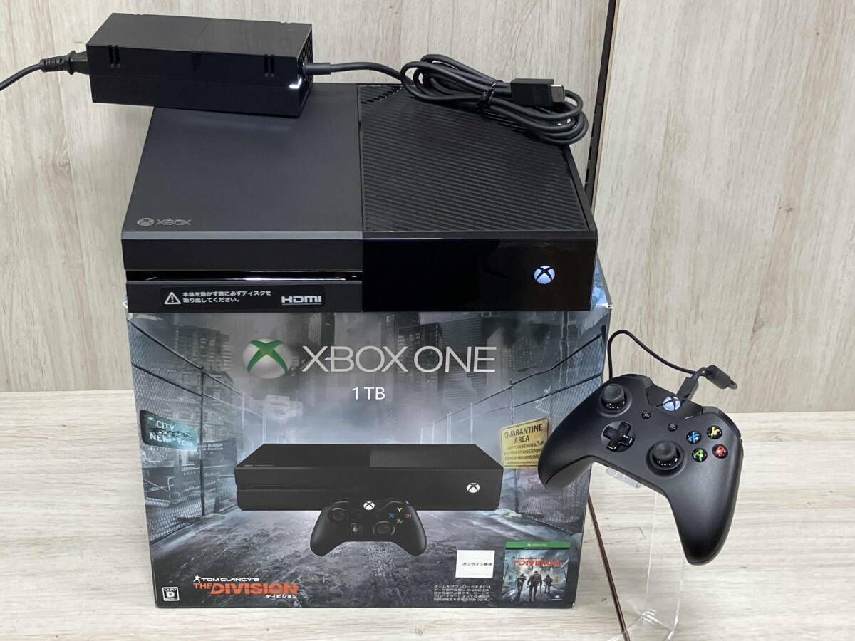 現状お渡し品 本体同梱版 Xbox One 1 TB ディビジョン 同梱版 ソフト オンライン ゲームハード ゲーム機器