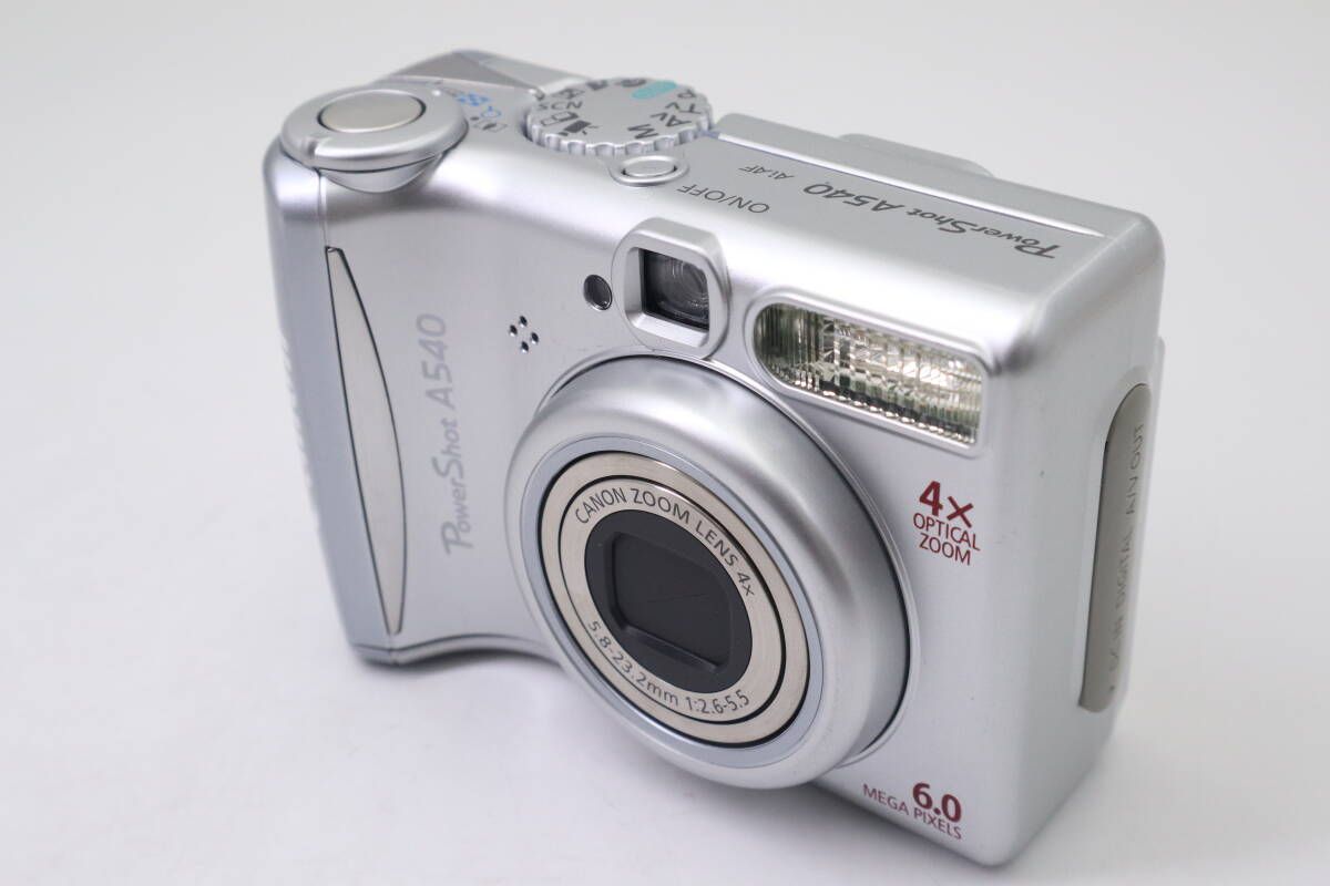 Canon PowerShot A540 コンパクトデジタルカメラ キヤノン シルバー
