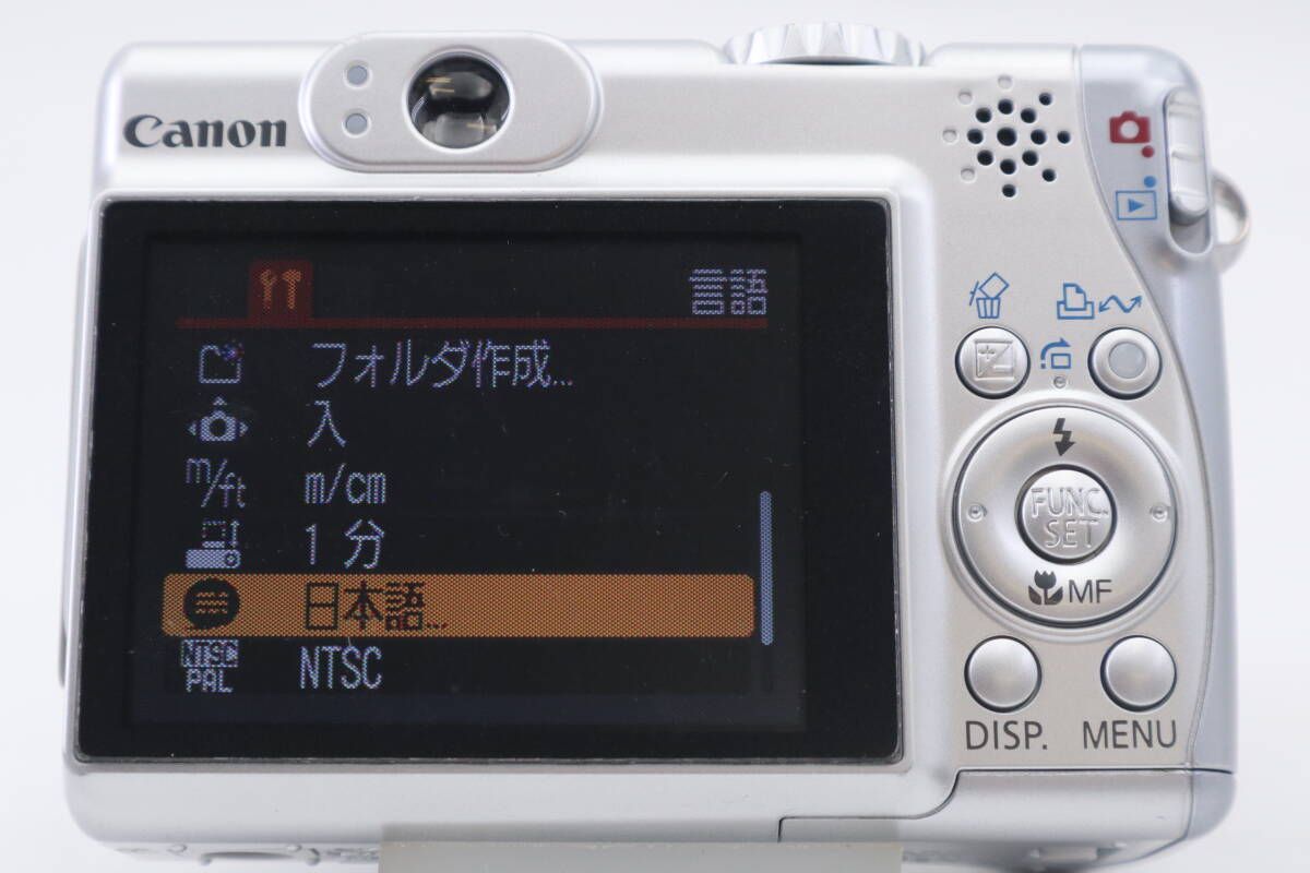 動作品】Canon PowerShot A540 コンパクト デジタルカメラ CANON