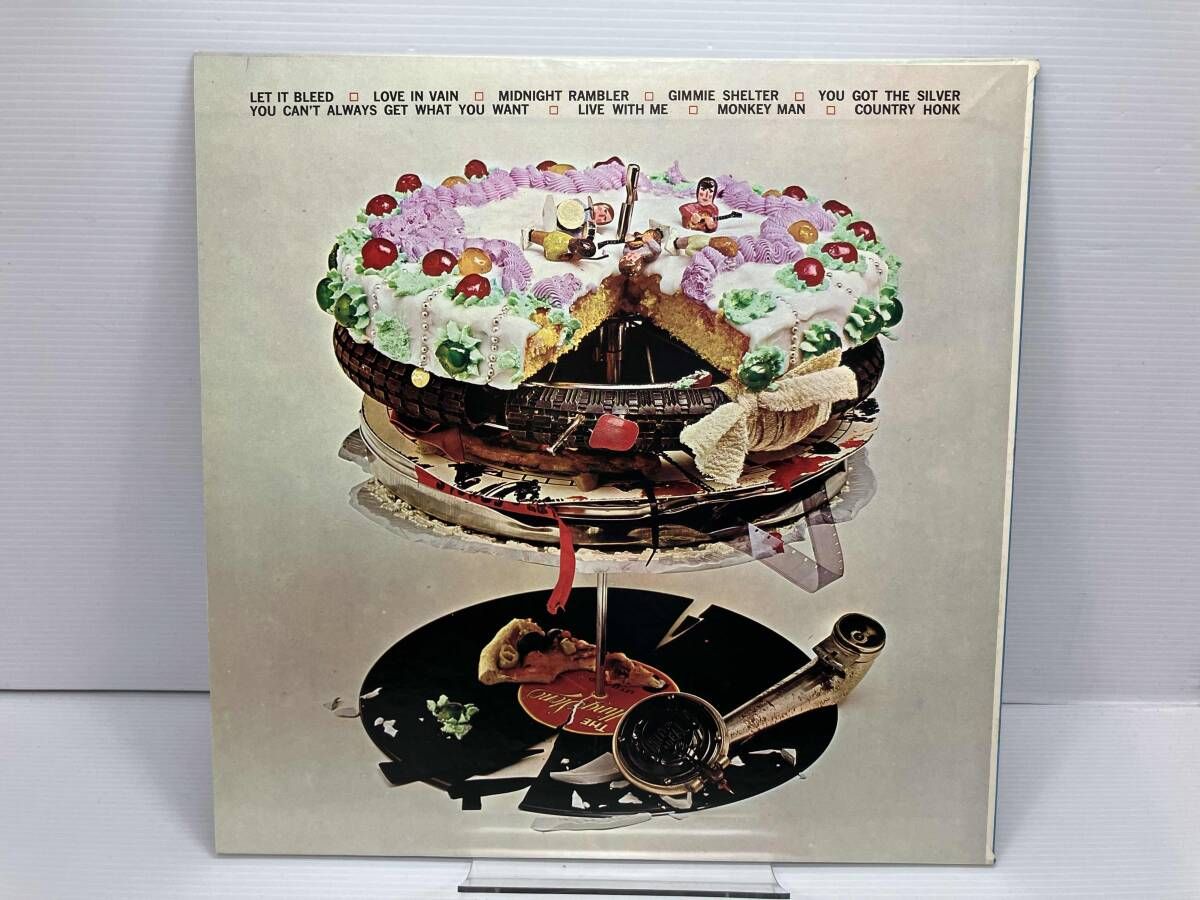 ザ・ロｰリング・ストｰンズ 【帯有】【LP盤】レット・イット・ブリｰド