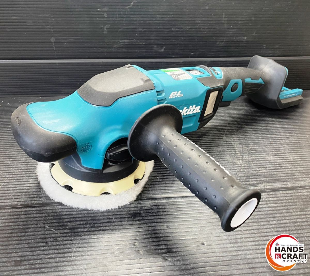 マキタ PO 500 D 125ｍｍ充電式ランダムオービットポリッシャー 本体のみ 18Ｖ対応