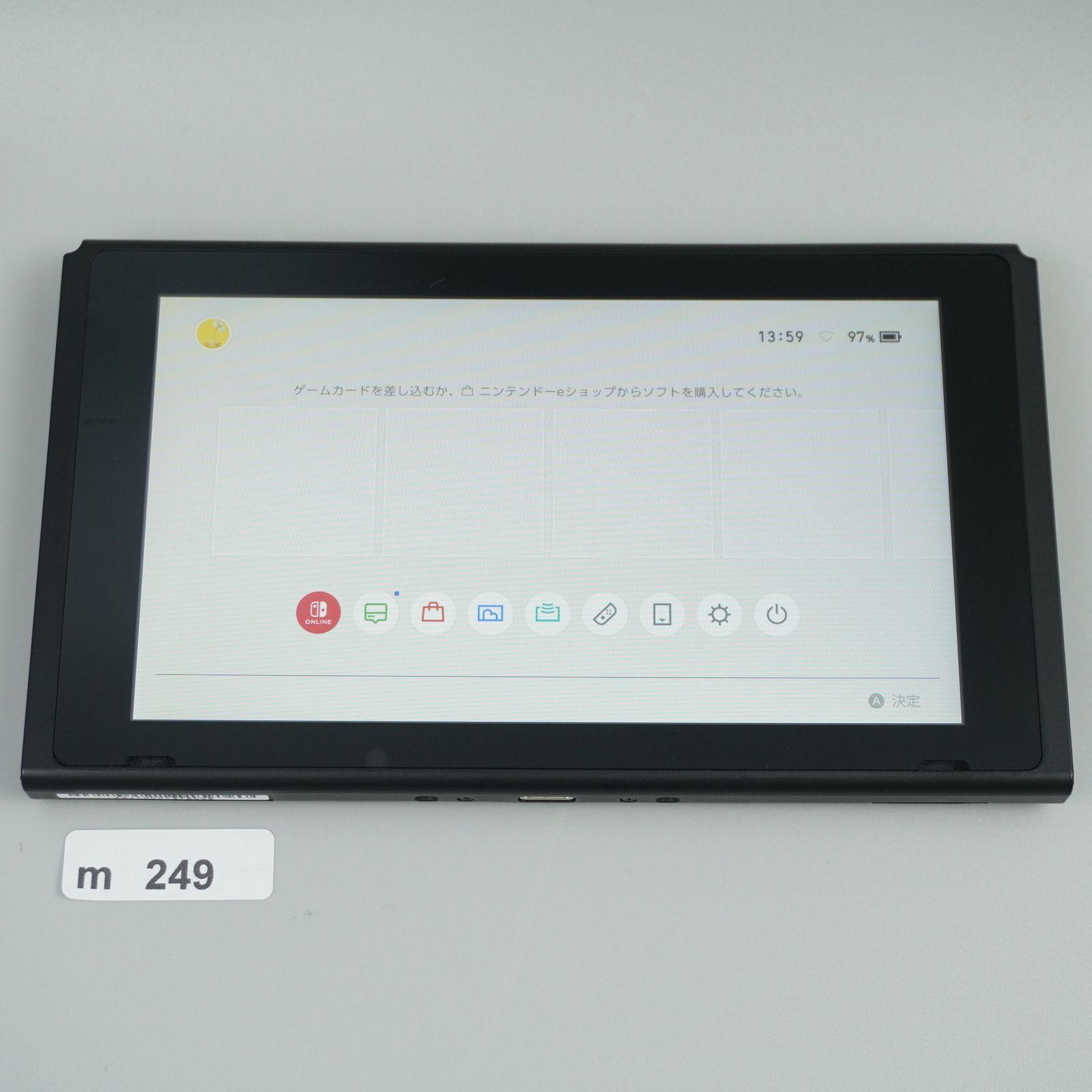 Nintendo Switch 本体のみ 未対策機 訳あり m249 - メルカリ