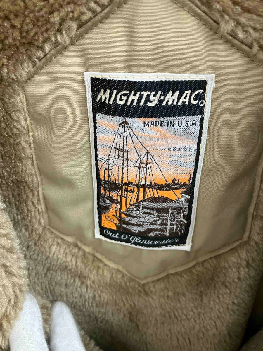 MIGHTY MAC マイティーマック 70s ギャングコート 裏ボア USA製 古着