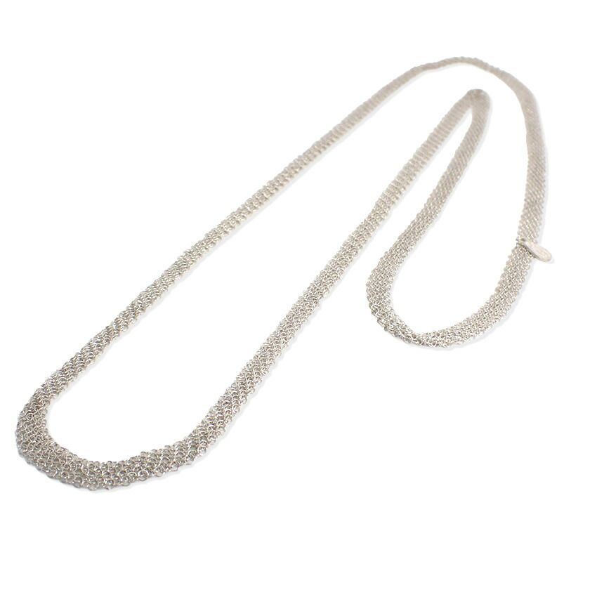 ティファニー 925 サマセットメッシュ ネックレス//j109-4 - メルカリ