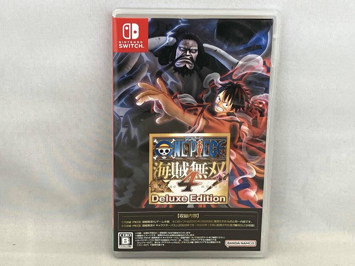 ニンテンドースイッチ ワンピｰス 海賊無双4 Deluxe Edition Switch版