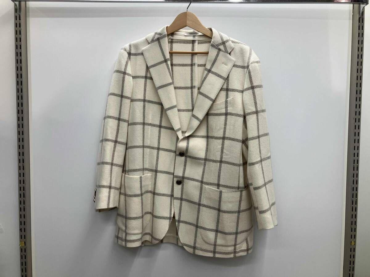 TAGLIATORE タリアトーレ ウールテーラードジャケット クリーム色