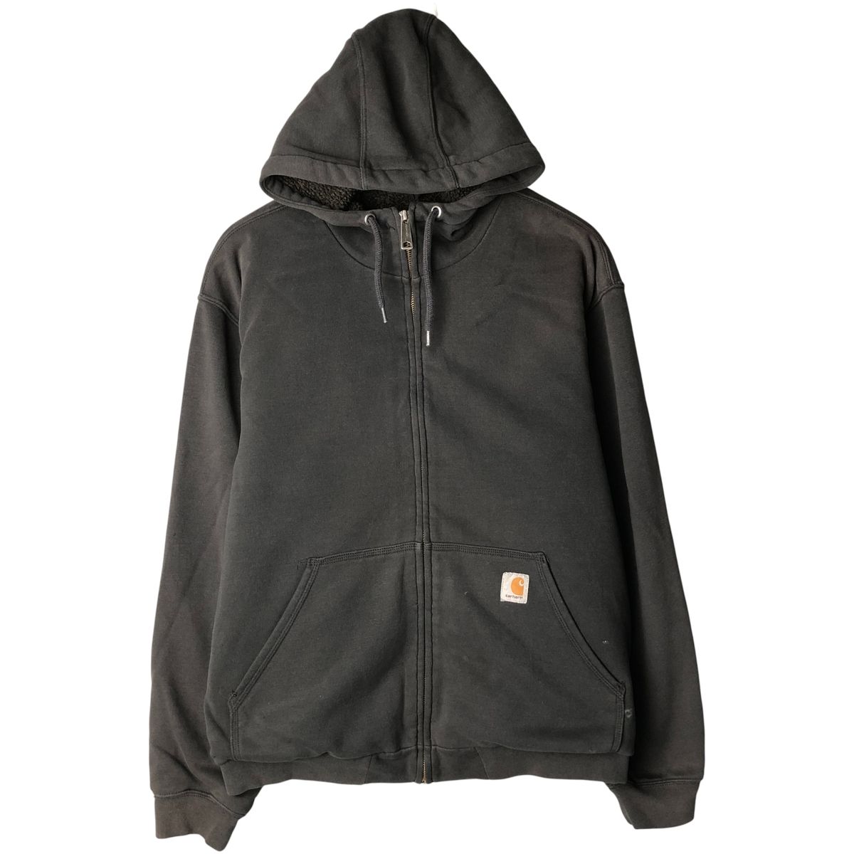 メンズ 古着 カーハート Carhartt スウェットフルジップパーカー