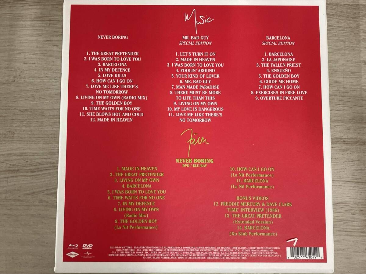 フレディ・マーキュリー CD ネヴァー・ボーリング-フレディ