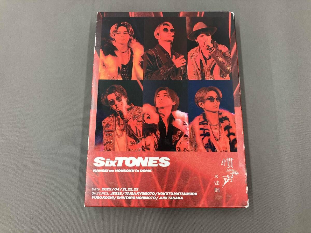 慣声の法則 in DOME(初回版)(Blu-ray Disc)SixTONES - メルカリ