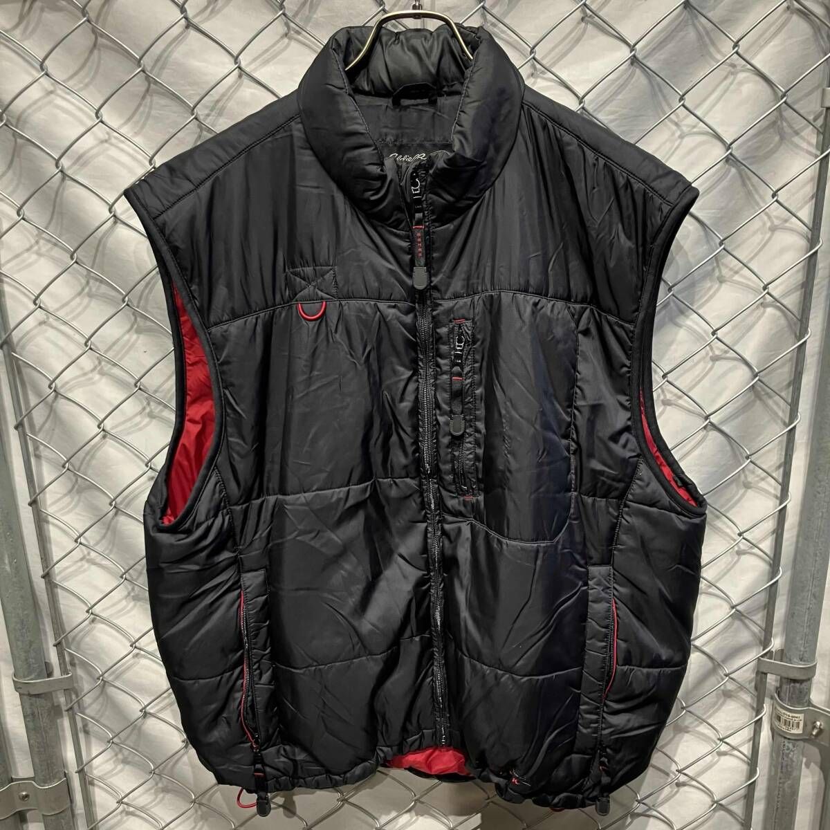 Eddie bauer EBTEK 中綿ダウンベスト ブラック size L ブラック