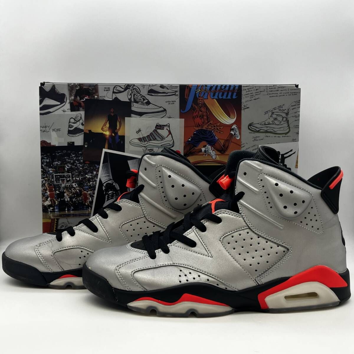 NIKE AIR JORDAN 6 REFLECTIVE INFRARED ナイキ エアジョーダン 6 