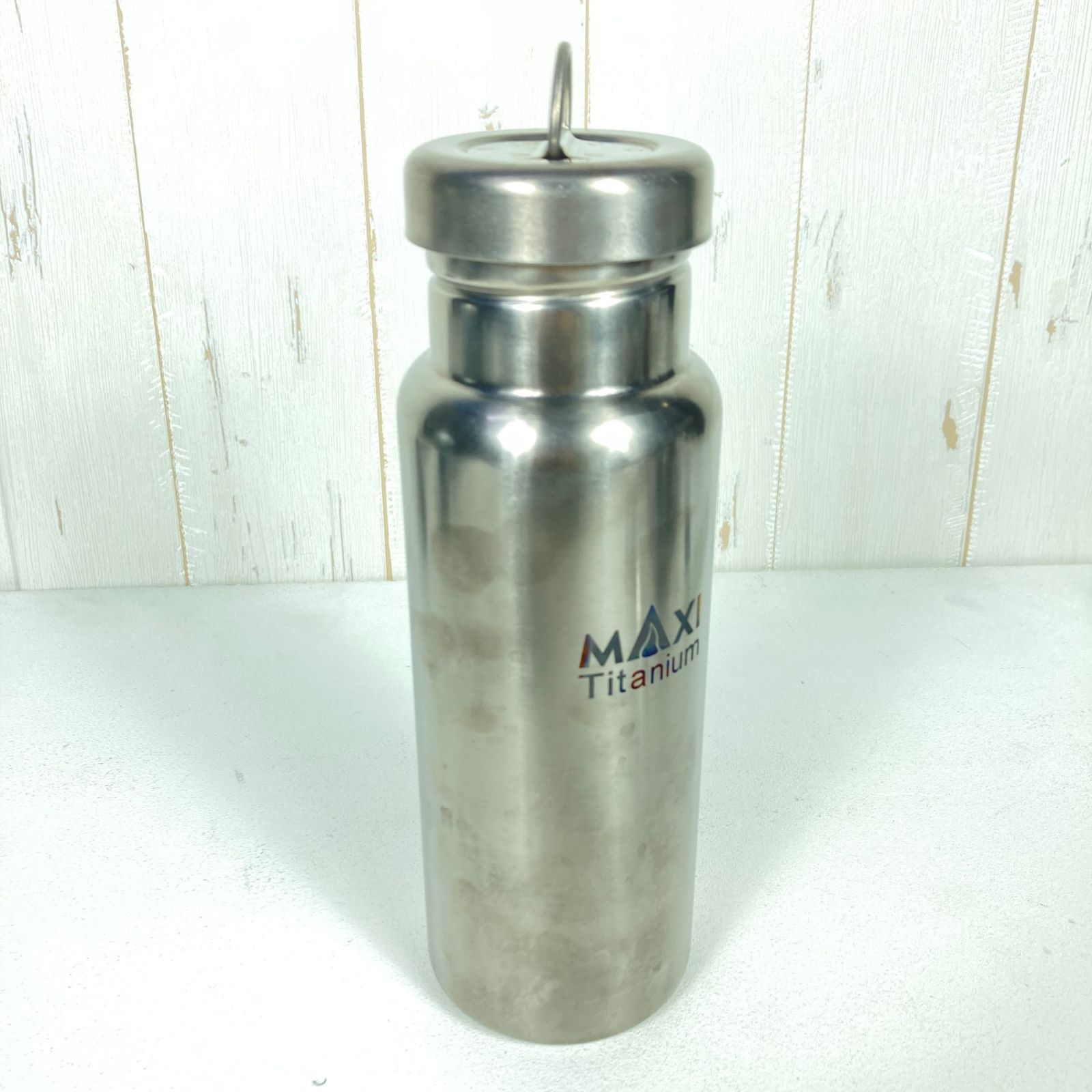 OneSize グレー系 Maxi マキシ チタニウム ウルトラライト ウォーターボトル Titanium Ultra Light Water Bottle チタン ハイドレーションイクイップメント ハードボトル z