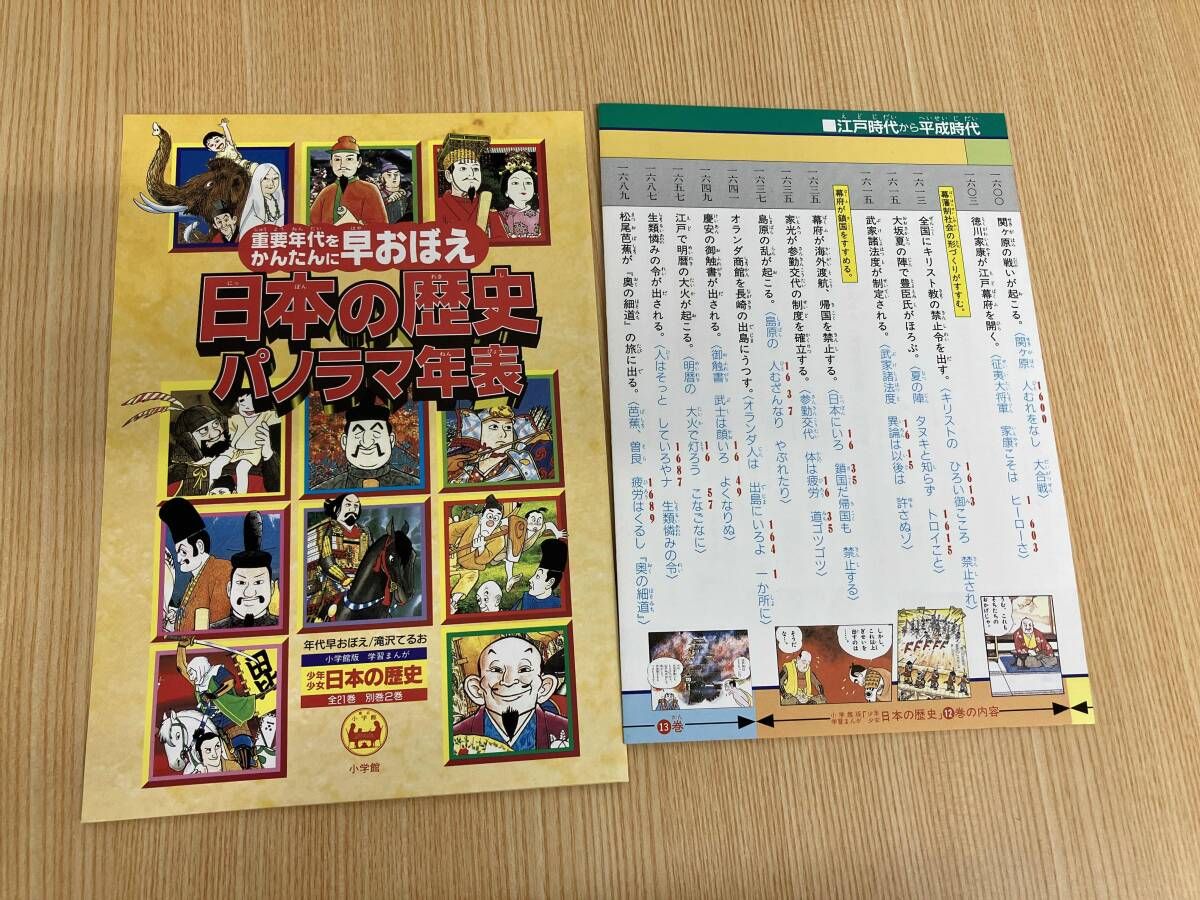 極美品・特典完備】小学館版 学習まんが 少年少女 日本の歴史 全23 【
