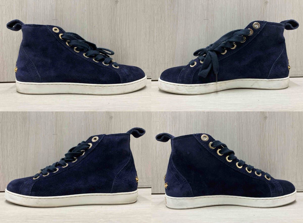 JIMMY CHOO スエード調 サイズ表記35 1/2 スニーカー ジミーチュウ