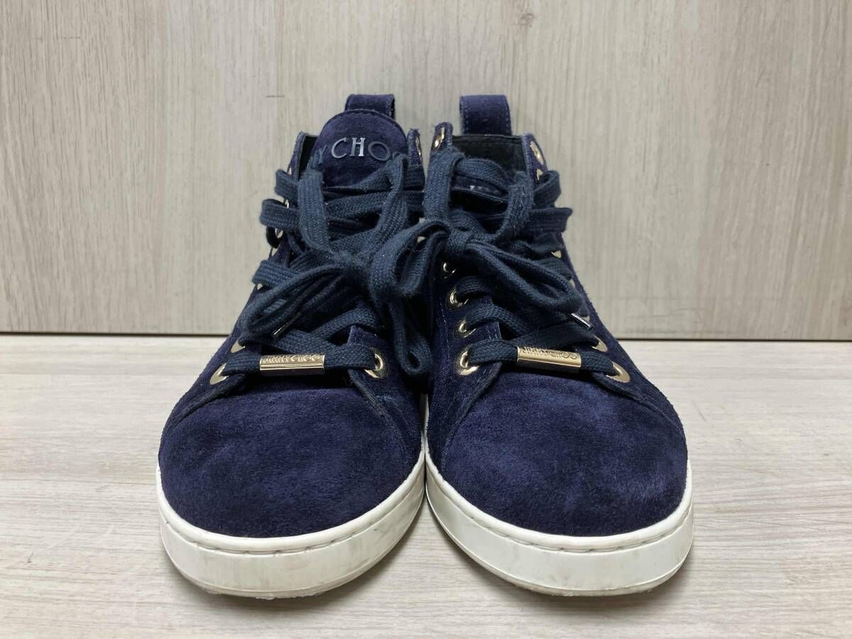 JIMMY CHOO スエード調 サイズ表記35 1/2 スニーカー ジミーチュウ