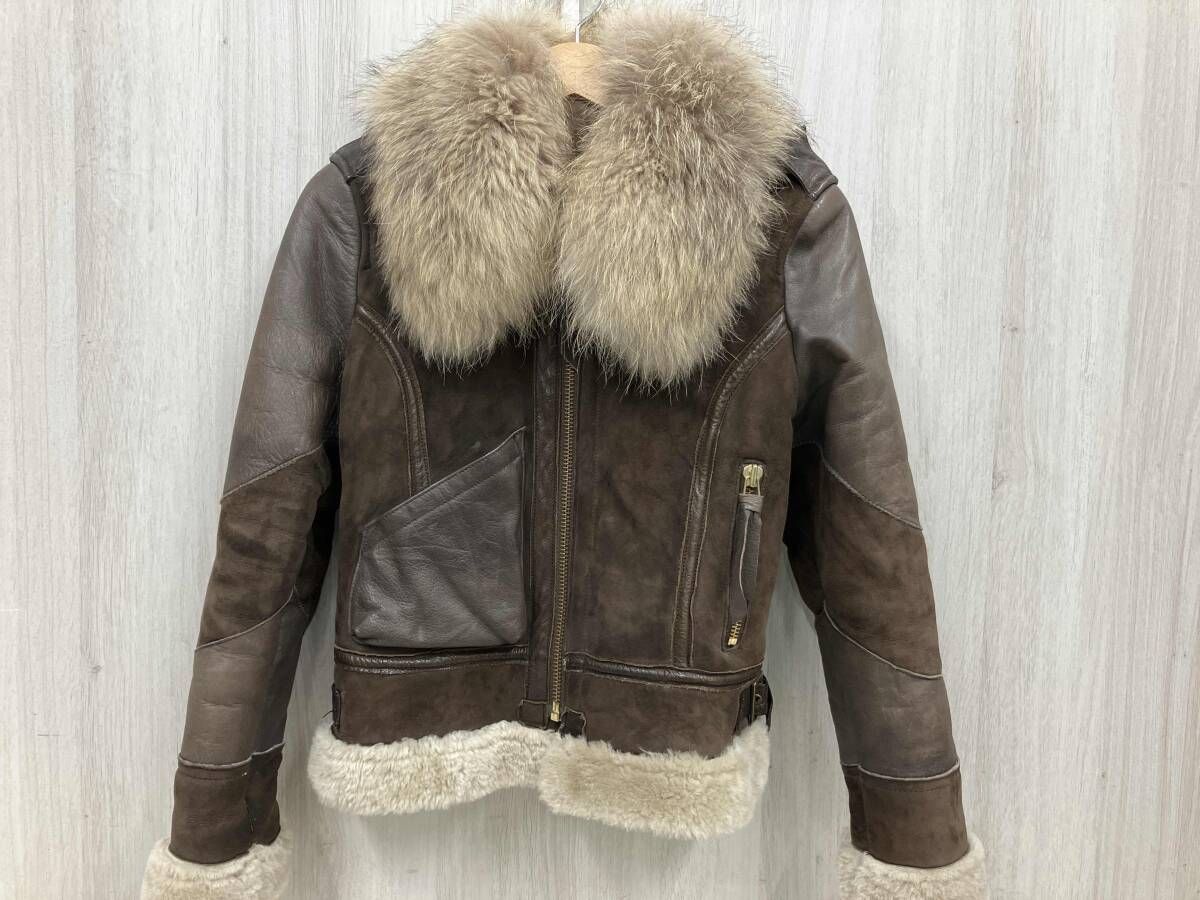 AVIREX アヴィレックス ジャケット 羊革 Sサイズ 6221006 レディース