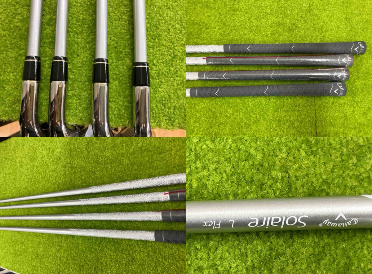 訳あり】クラブセット レディース Callaway SOLAIRE (1,5w,6hy,7,9,P
