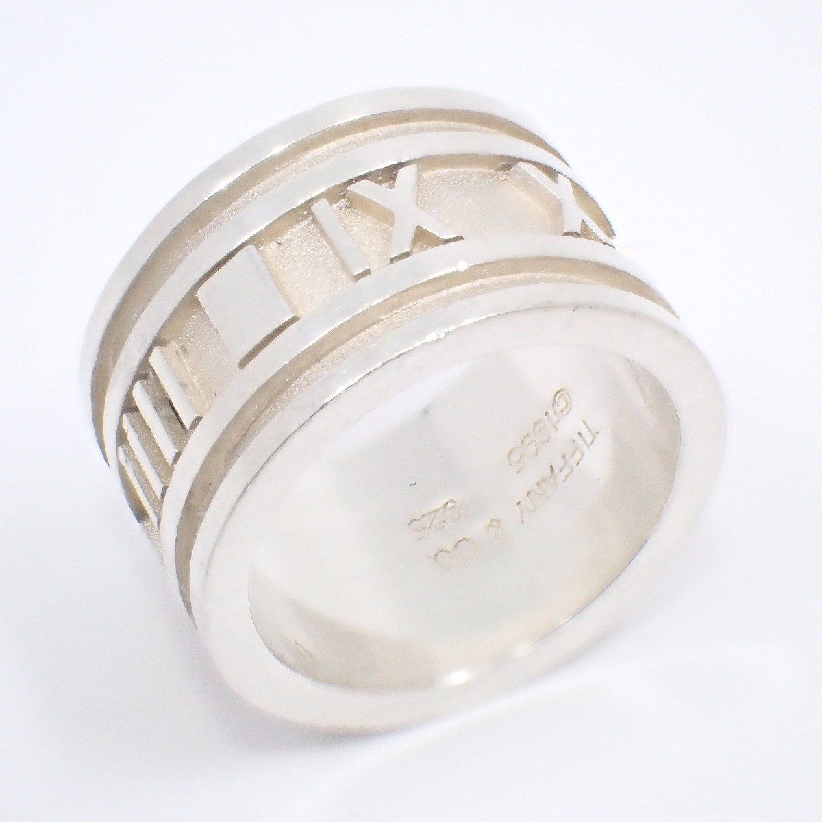 TIFFANY＆Co. ティファニー アトラス ワイド リング 指輪 シルバー925
