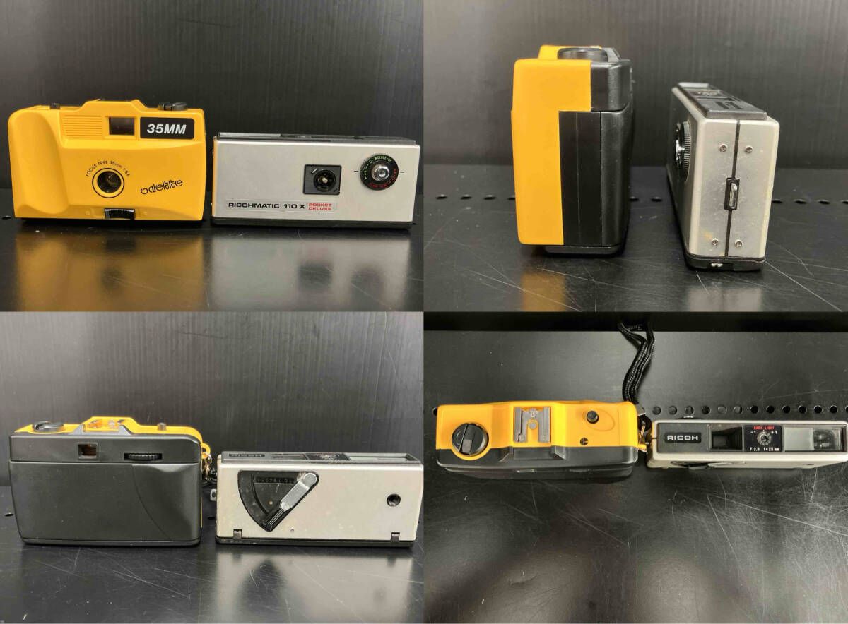 ジャンク　フィルムカメラセット　レトロ　ヴィンテージ ジャンク 【ジャンク】フィルムカメラ まとめ売り 10点 - メルカリ