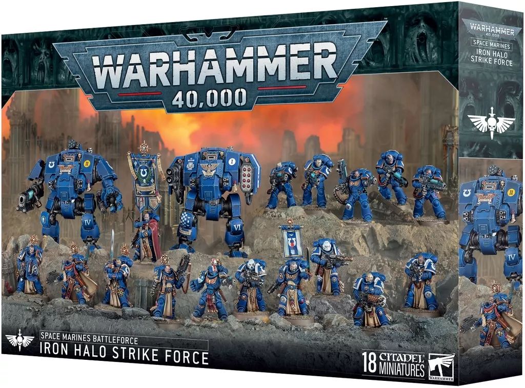 新品】ミニチュアゲーム バトルフォース： スペースマリーン - “鋼鉄の