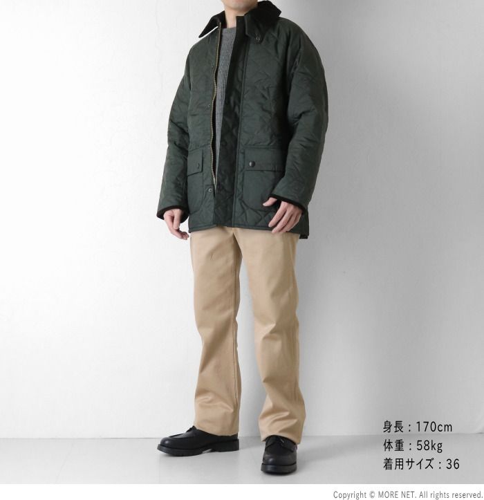 バブアー BARBOUR キルティングブルゾン BEDALE ビデイル 252MQU1795