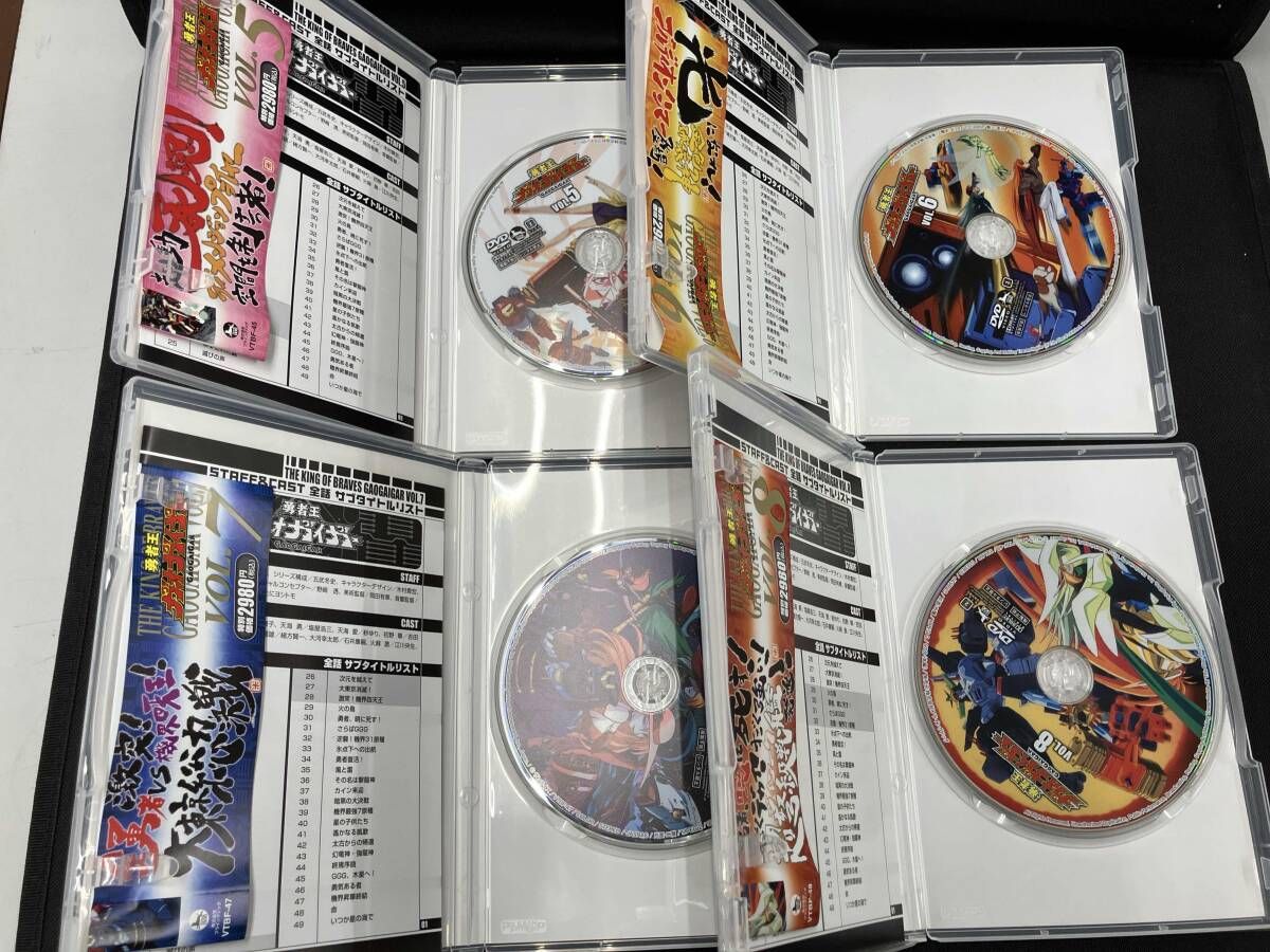 DVD 【※※※】[全12巻セット]勇者王ガオガイガー DVD Vol.1~12 - メルカリ