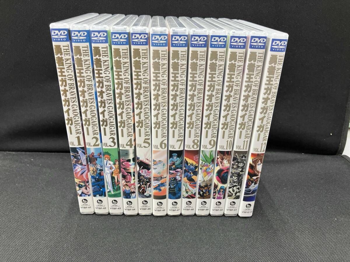 勇者王ガオガイガーDVD 全12巻セット DVD 【※※※】[全12巻セット]勇者王ガオガイガー DVD Vol.1~12 - メルカリ