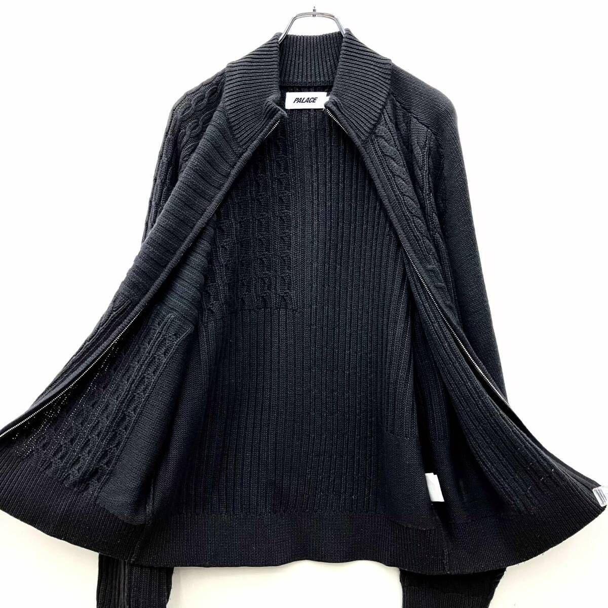 PALACE SKATEBOARDS パレス スケートボーズ ニット ジップニット 
